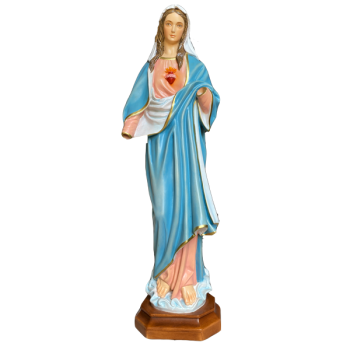 Virgen Corazón de María 60 cm