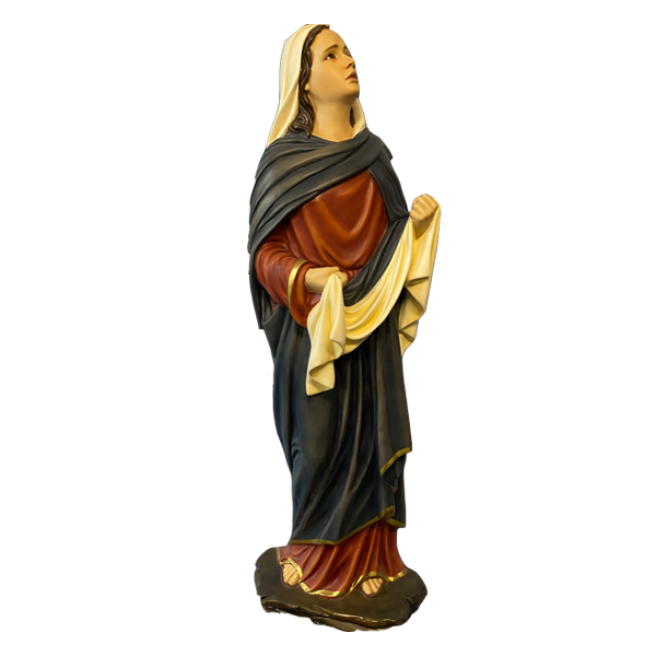 Virgen Dolorosa del Calvario 120 cm aplique