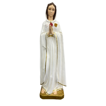 Virgen Rosa Mística 68 cm
