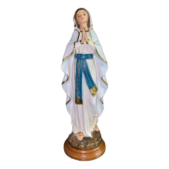 Virgen de Lourdes 23 cm