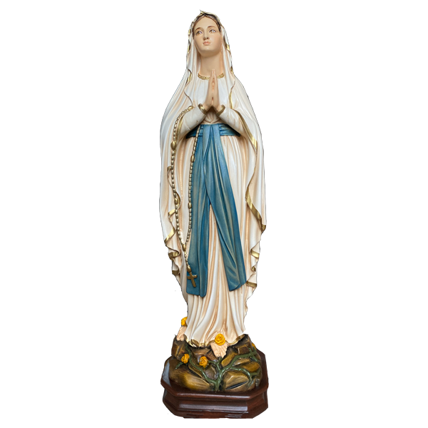 Virgen de Lourdes 42 cm