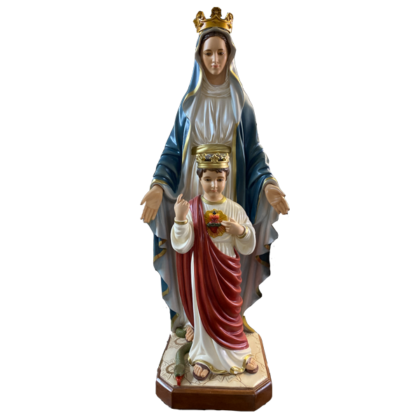 Virgen de Nuestro Sagrado Corazón 90 cm