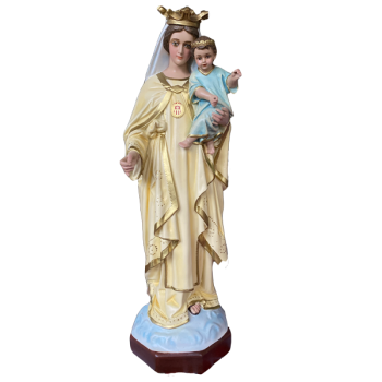 Virgen de la Merced 42 cm con niño