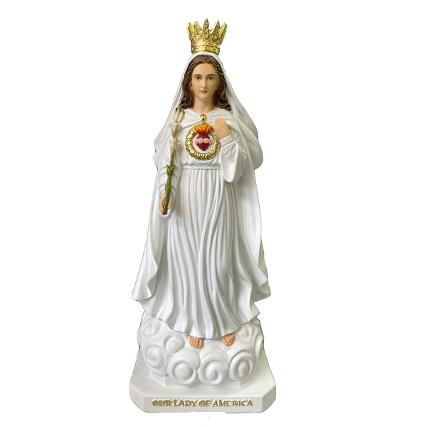 Virgen de las Américas 36 cm