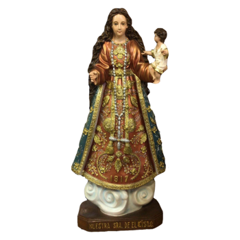 Virgen del Cisne 90 cm vestida