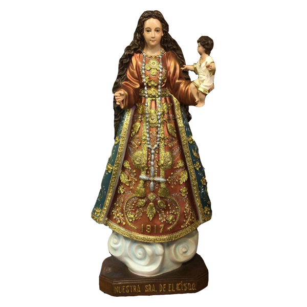 Virgen del Cisne 90 cm vestida