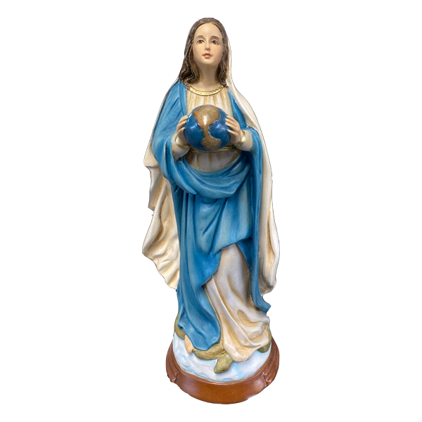 Virgen del mundo 30 cm